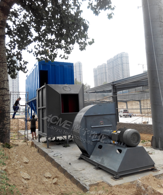 河北漢藍土壤修復(fù)廢氣吸收設(shè)備安裝運行